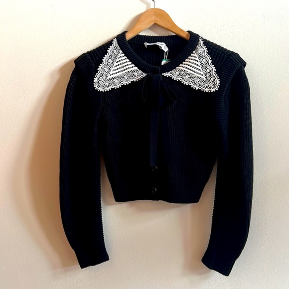 Self-Portrait Sweaters - BNWT Self portrait black cardigan